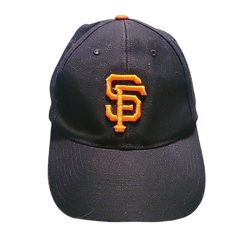 San Francisco Giants Baseball Cap Hat Embroidered‎ Logo Black Orange california